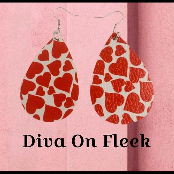 Valentines Day Earrings  - Picture 1 of 2